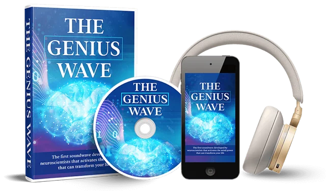 The Genius Song digital audio bundle: boxed package, disc, phone and headphones